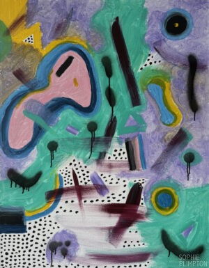 Blossom Acrylic Painting