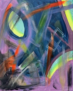 16" x 20". Acrylic on Canvas. 2026.